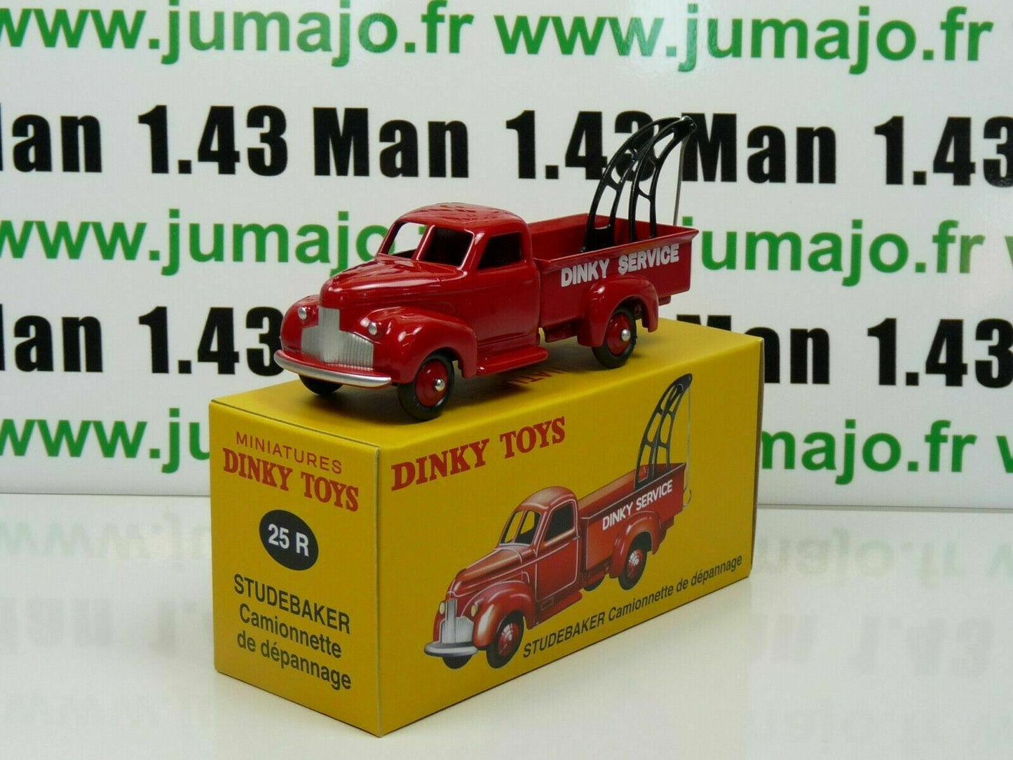 DT54 Voiture réédition DINKY TOYS atlas 25R : STUDEBAKER camionette dépannage