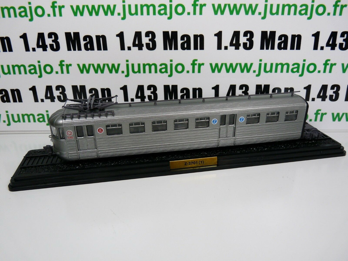 AM16 Automotrices train SNCF 1/87 HO BUDD Paris Le mans Z 3701 1938 1° élément