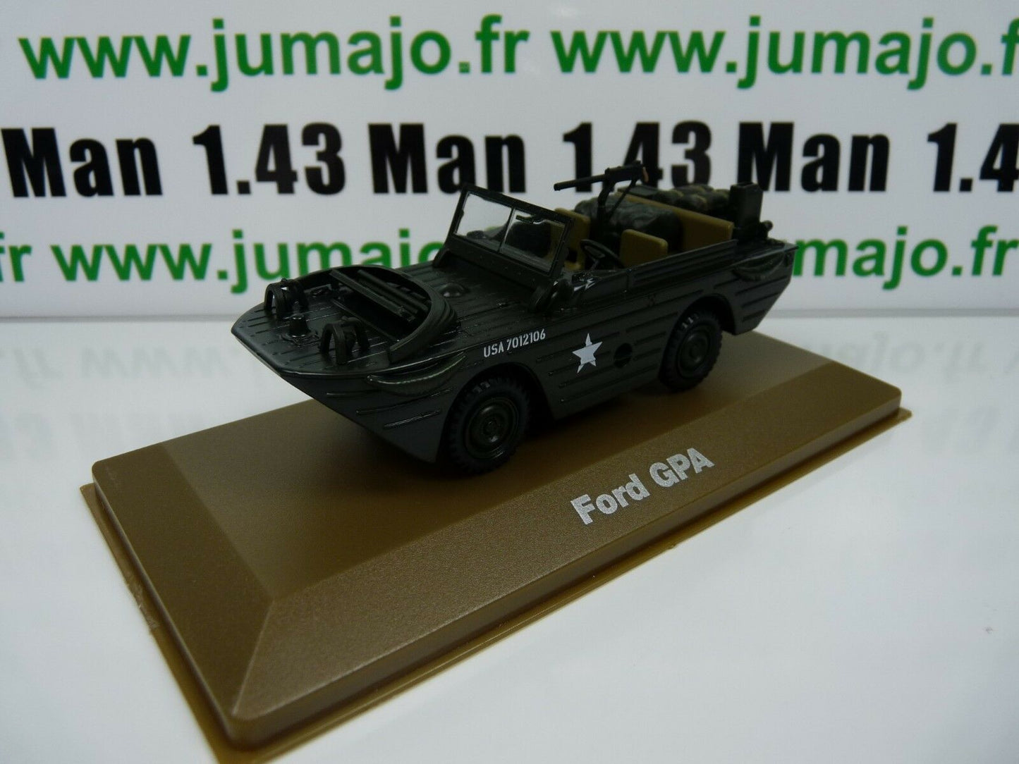 BL12 atlas IXO 1/43 Blindés WW2 : Ford GPA amphibie