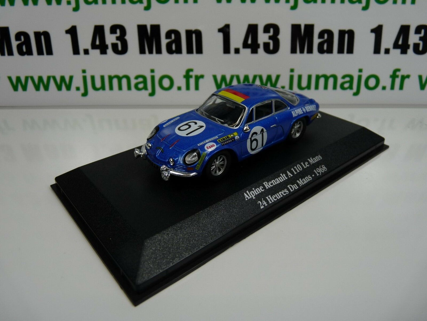 GOR2Z Voiture saga GORDINI atlas ELIGOR : Alpine A110 24 H du Mans 1968 #61