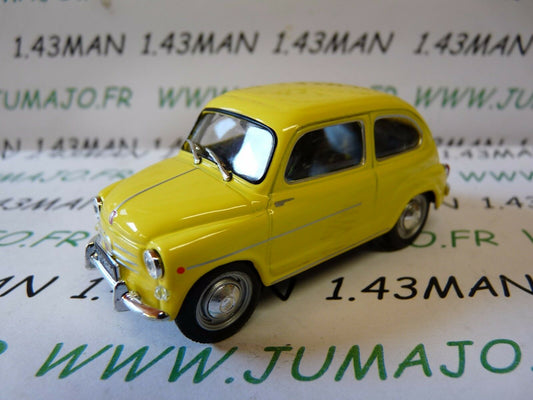 PL13 Voiture 1/43 IXO IST DeAgostini POLOGNE : FIAT 600 D