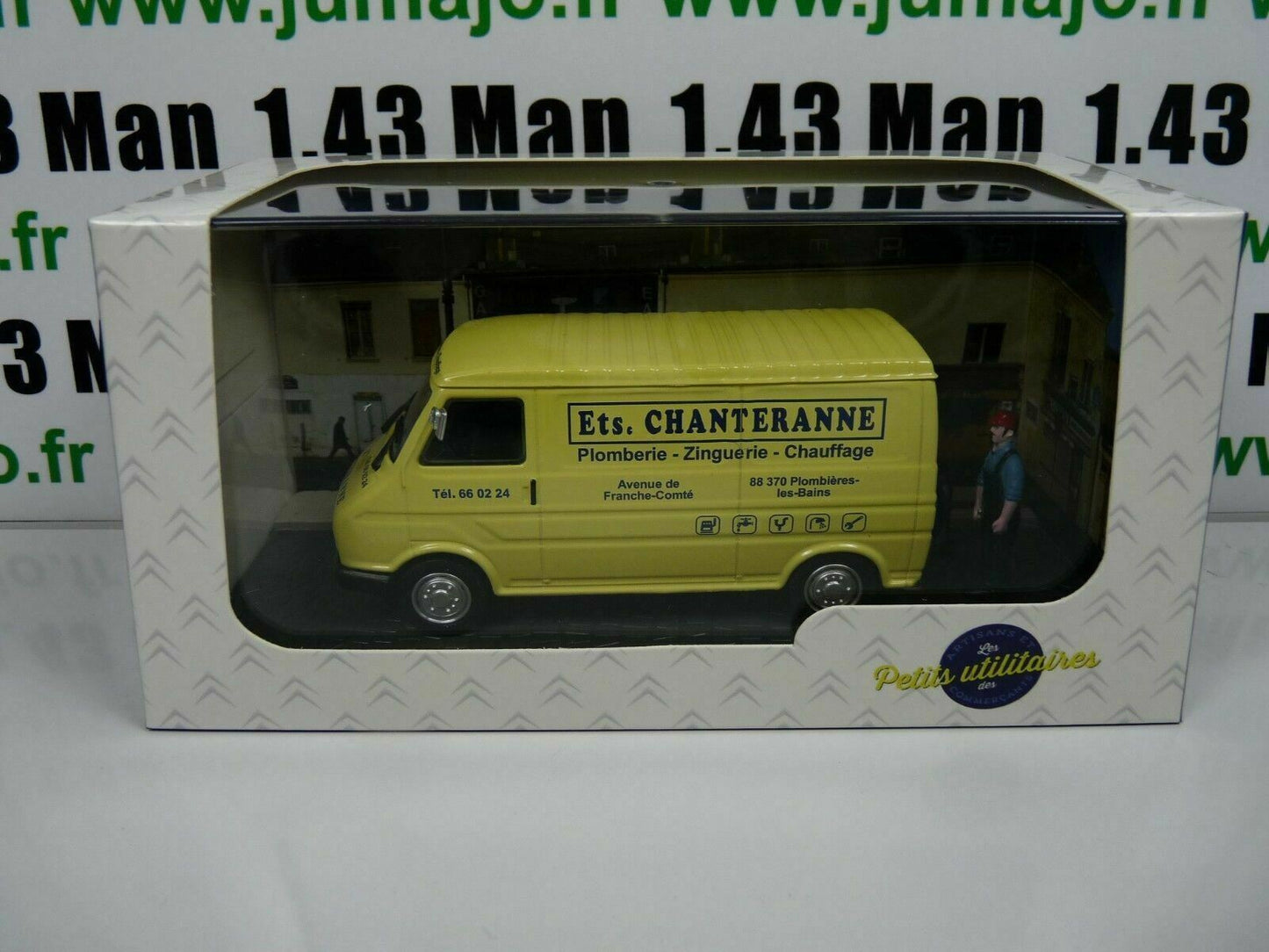 PU17 Voiture 1/43 ELIGOR Petits Utilitaires CITROEN C35 Plombier Chanteranne