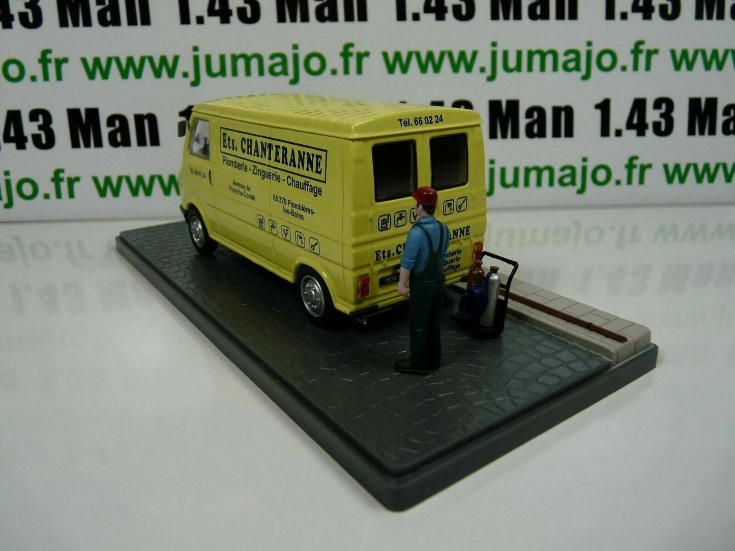 PU17 Voiture 1/43 ELIGOR Petits Utilitaires CITROEN C35 Plombier Chanteranne
