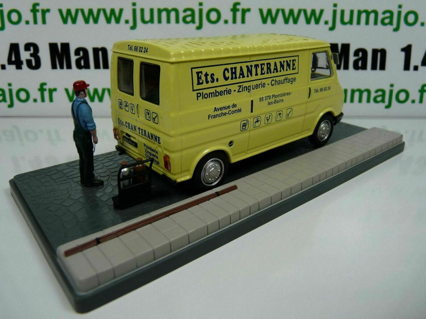 PU17 Voiture 1/43 ELIGOR Petits Utilitaires CITROEN C35 Plombier Chanteranne