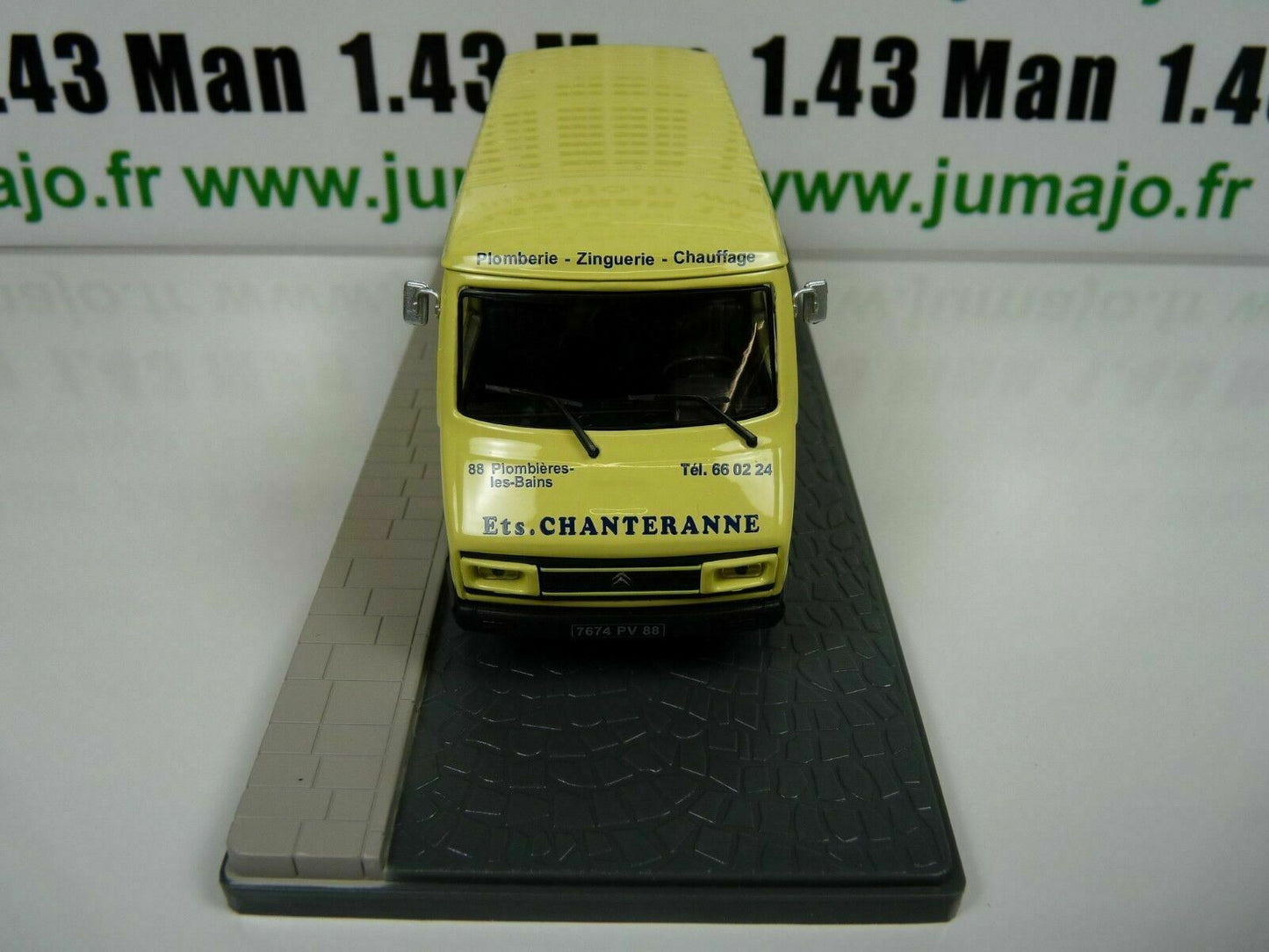 PU17 Voiture 1/43 ELIGOR Petits Utilitaires CITROEN C35 Plombier Chanteranne