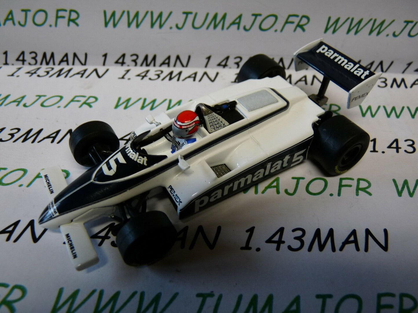 FOR7 Voiture 1/43 QUARTZO : FORMULE 1 F1 :BRABHAM BT 49C Nelson Piquet 1981