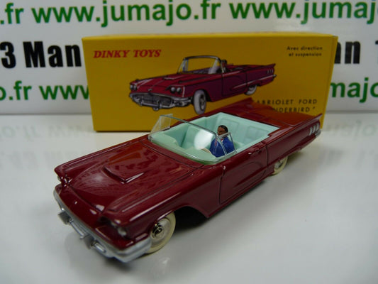 DT212 Voiture 1/43 réédition DINKY TOYS DeAgostini : FORD Thunderbird Cabriolet