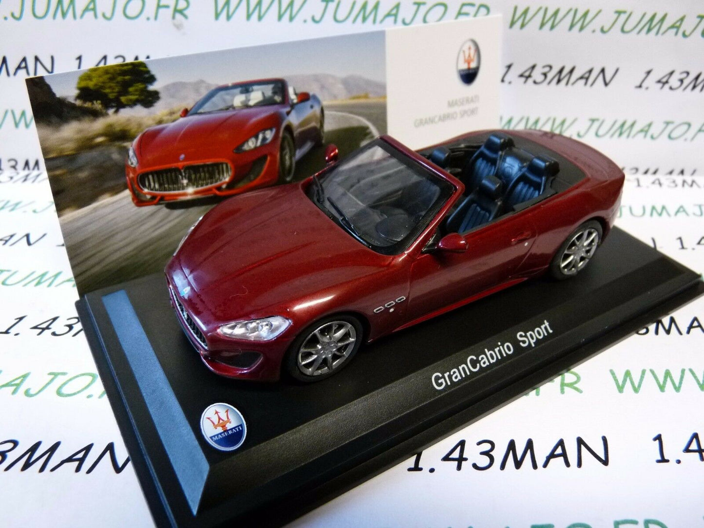 MAS12 voiture 1/43 LEO models : MASERATI collection : GranCabrio Sport