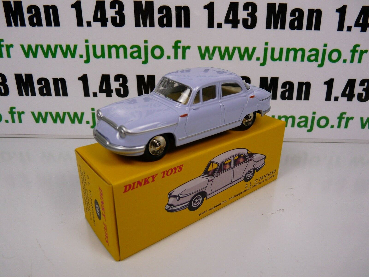 DT85 Voiture 1/43 réédition DINKY TOYS Atlas : PANHARD PL17 547