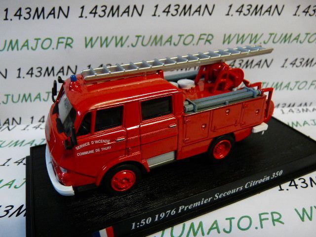PDP54 1/50 DEL PRADO Pompiers du Monde CITROEN 350 premiers secours 1976
