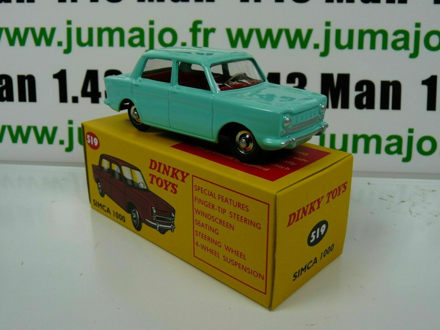 DT256 Voiture 1/43 réédition DINKY TOYS DeAgostini : SIMCA 1000 519