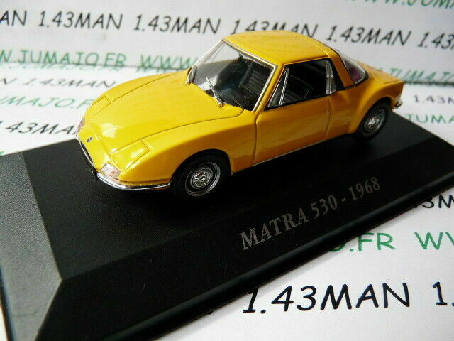 AUT1 Voiture 1/43 IXO altaya Voitures d'autrefois : MATRA 530 1968