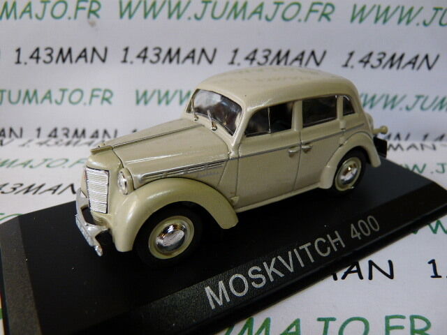 BAL31 Voiture 1/43 IXO DeAgostini Balkans : MOSKVITCH 400