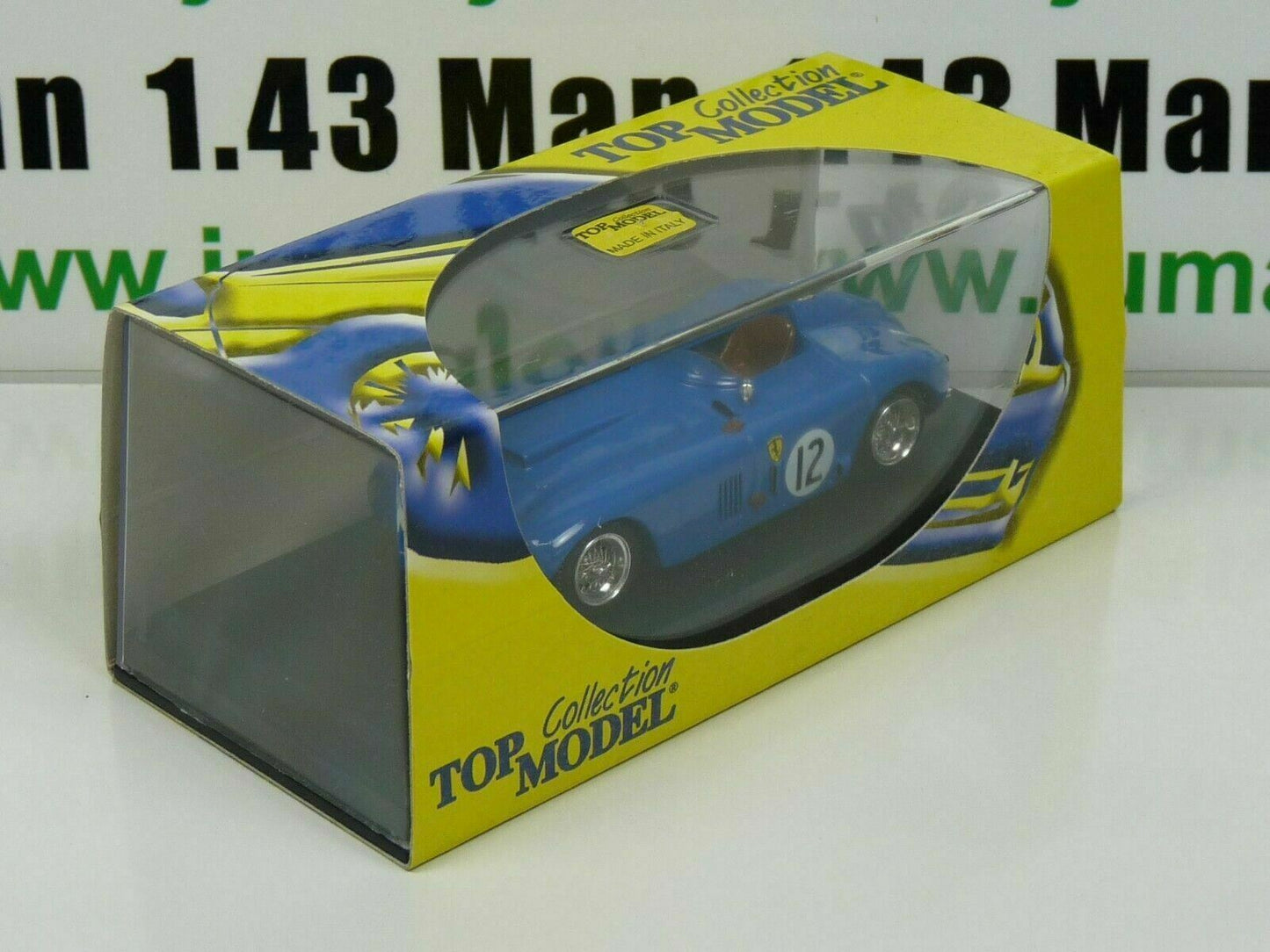 BR21Z 1/43 TOP MODEL Buenos Aires : FERRARI 375 plus Trintignant/Rosier 1954