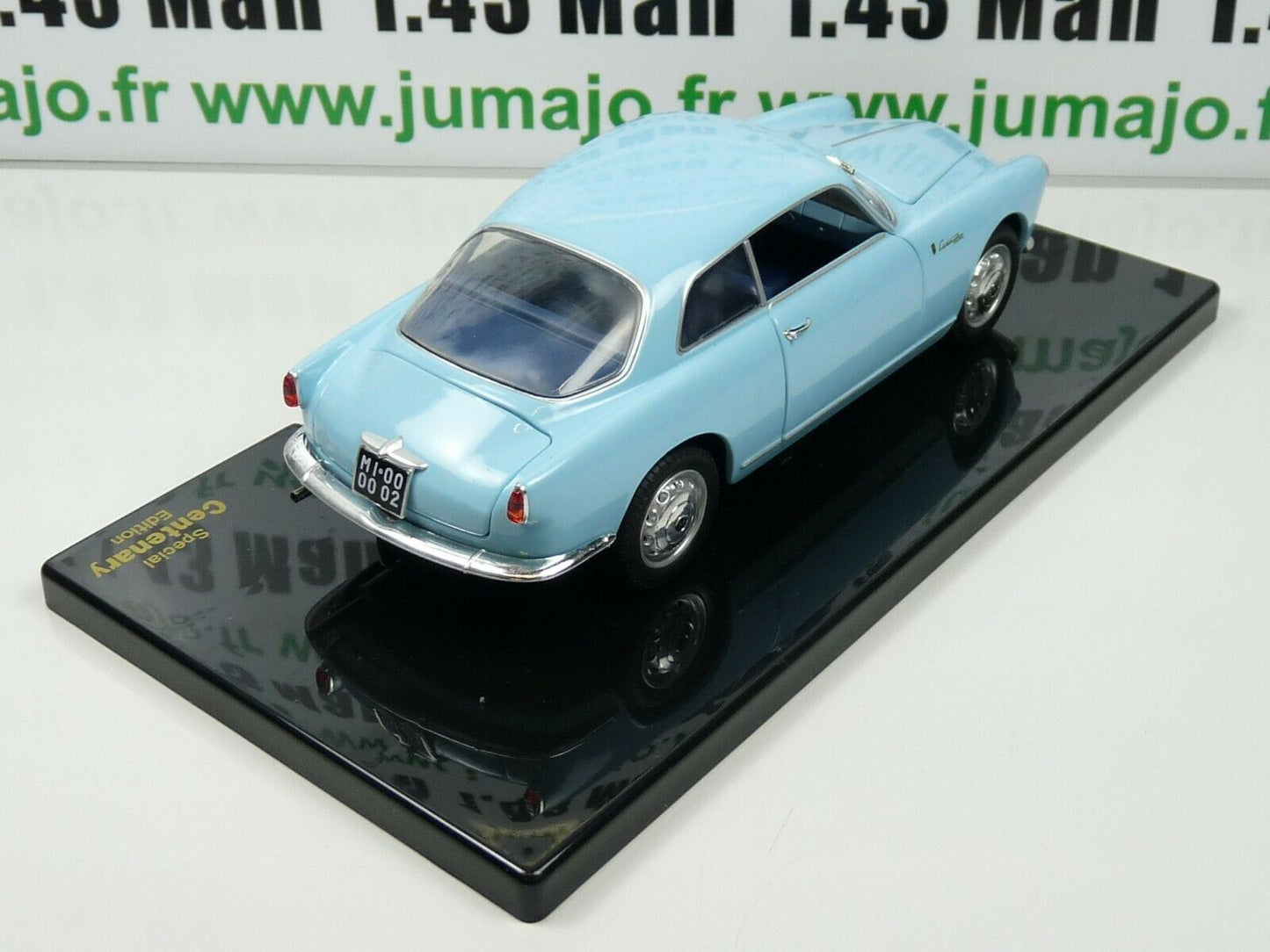 VQ61 Voiture 1/24 LEO MODELS HACHETTE : Alfa Romeo Giulietta Sprint (1954)