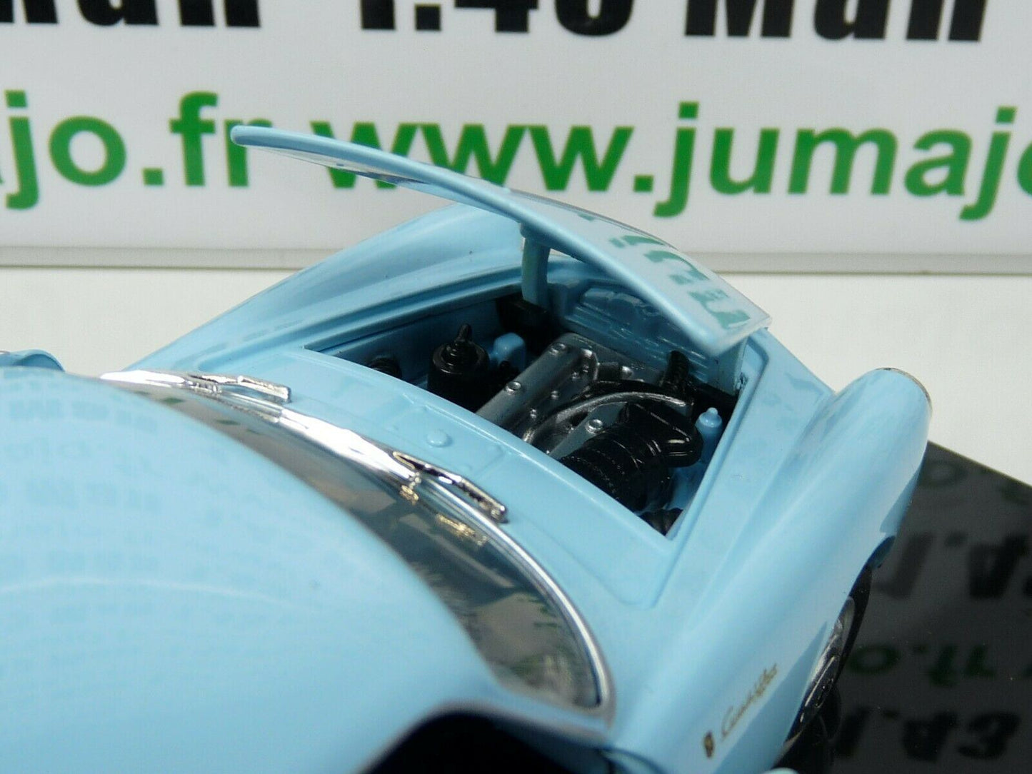 VQ61 Voiture 1/24 LEO MODELS HACHETTE : Alfa Romeo Giulietta Sprint (1954)