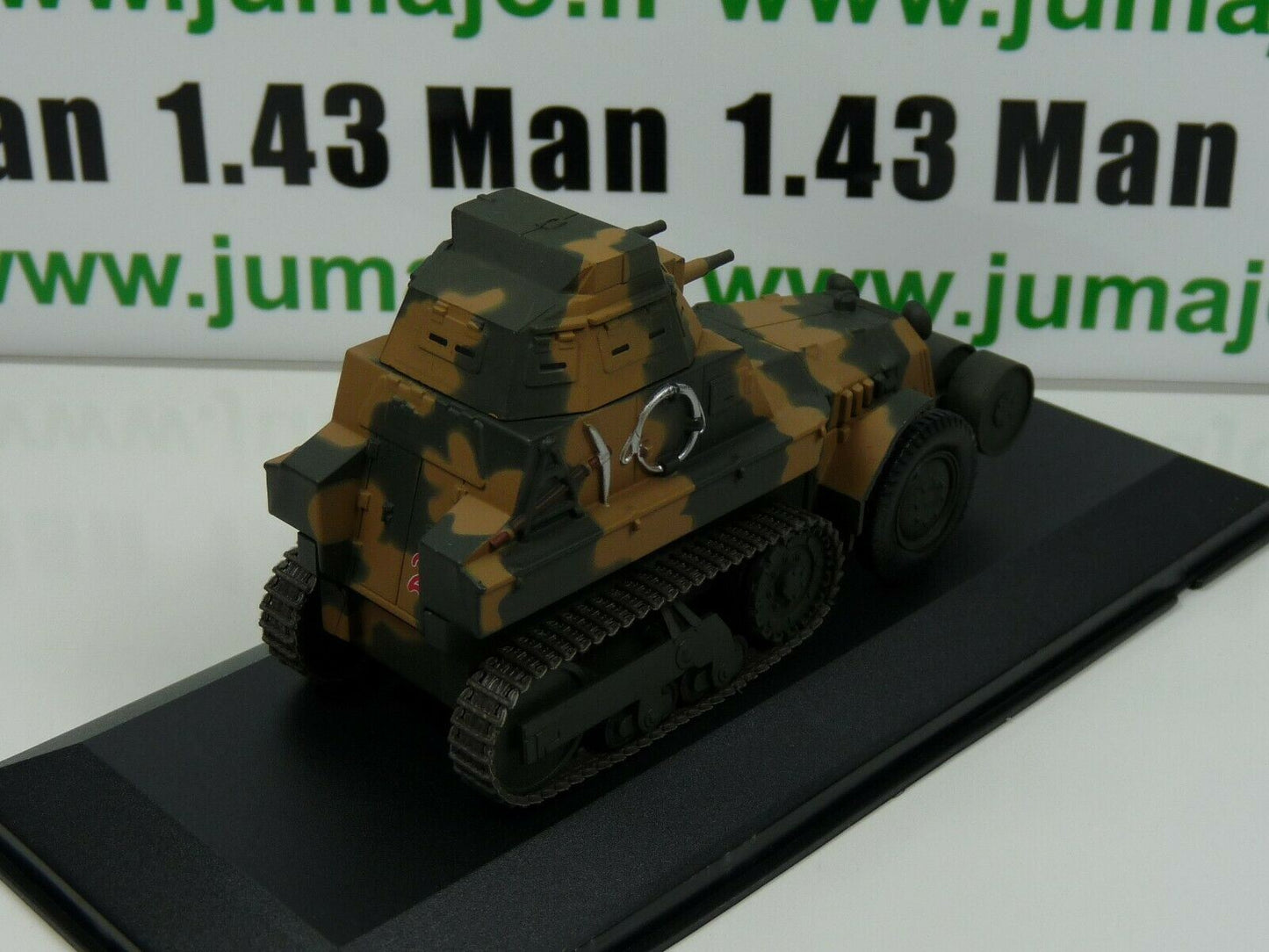 WW9 Eaglemoss 1/43 Blindés WW2 : AMC Schneider P16 (M29) Citroën Belgique 1940
