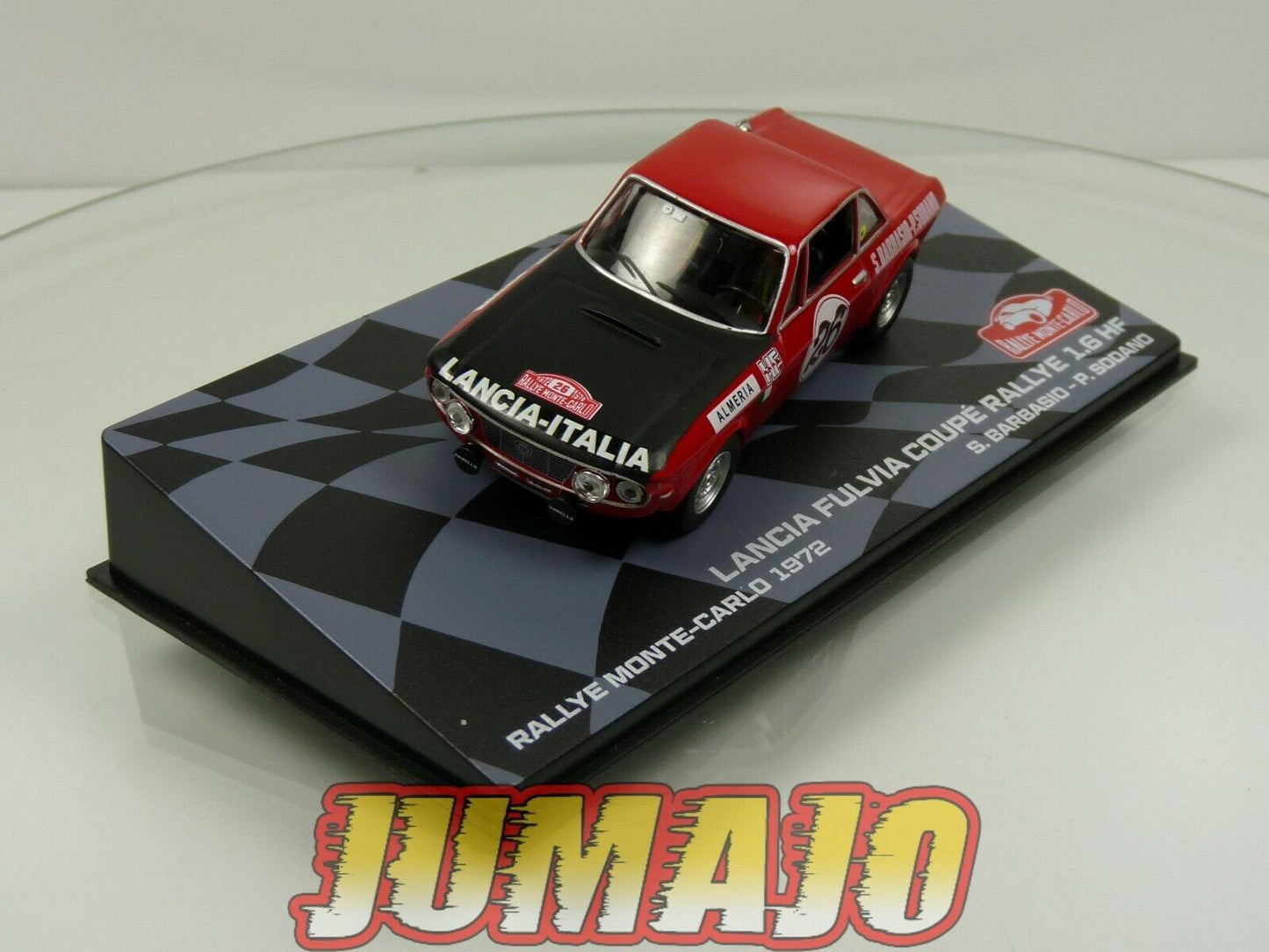 RMIT35 1/43 IXO Rallye Monte Carlo : Lancia Fulvia coupé 1972 #26 Barbasio