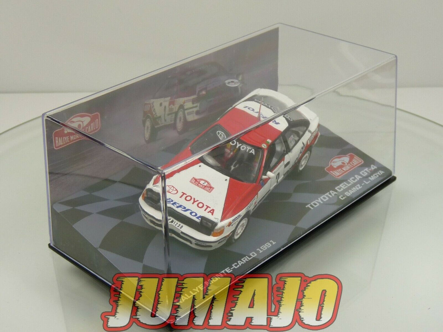 RMIT43 1/43 IXO Rallye Monte Carlo : TOYOTA Celica GT-4 1991 #2 C.Sainz