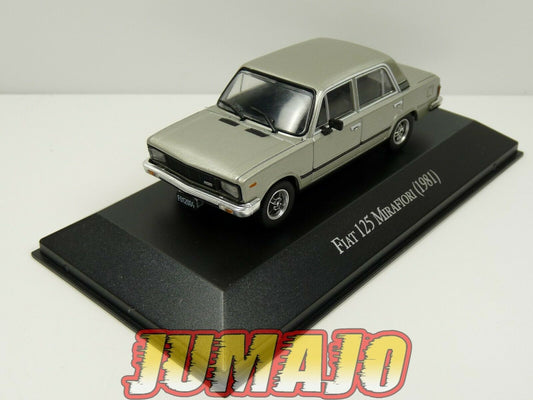 AQV9 Voiture 1/43 SALVAT Inolvidables 80/90 : FIAT 125 Mirafiori 1981