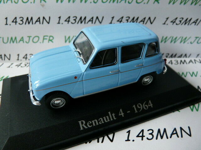RBA23 voiture 1/43 RBA Italie IXO : RENAULT R 4 1964