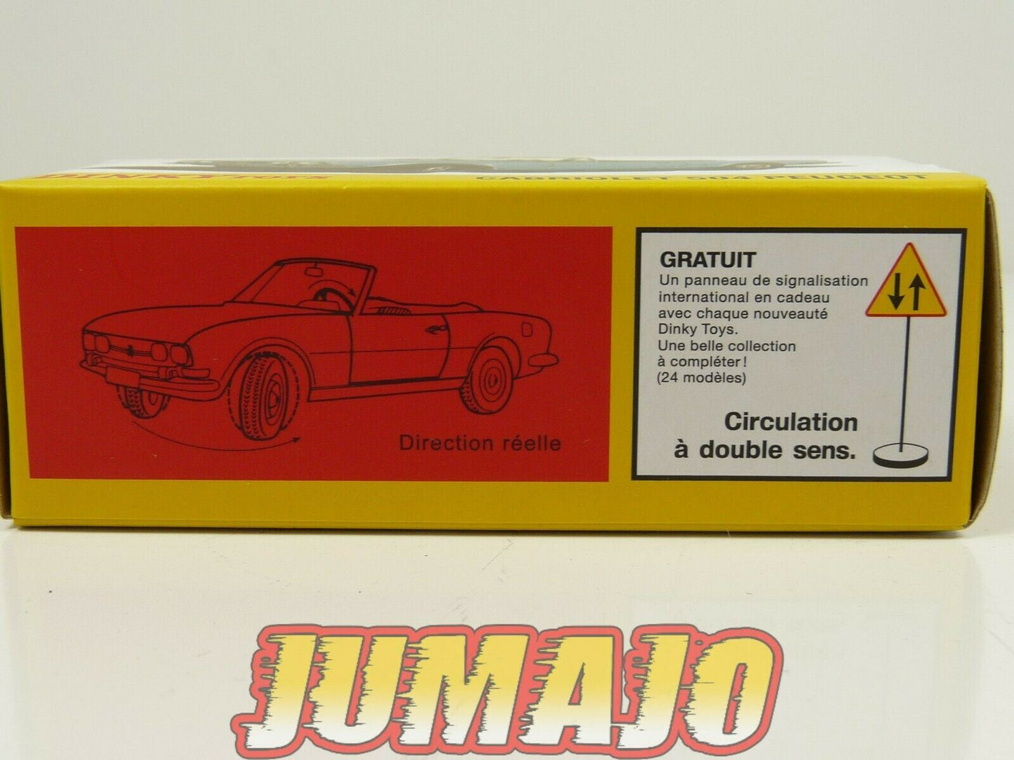 DT255 Voiture 1/43 réédition DINKY TOYS DeAgostini : PEUGEOT 504 Cabriolet 1423