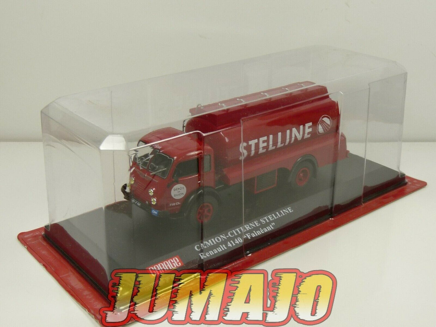 GM6 Camion 1/43 IXO HACHETTE Garage moderne : RENAULT 4140 Fainéant Citerne Stelline