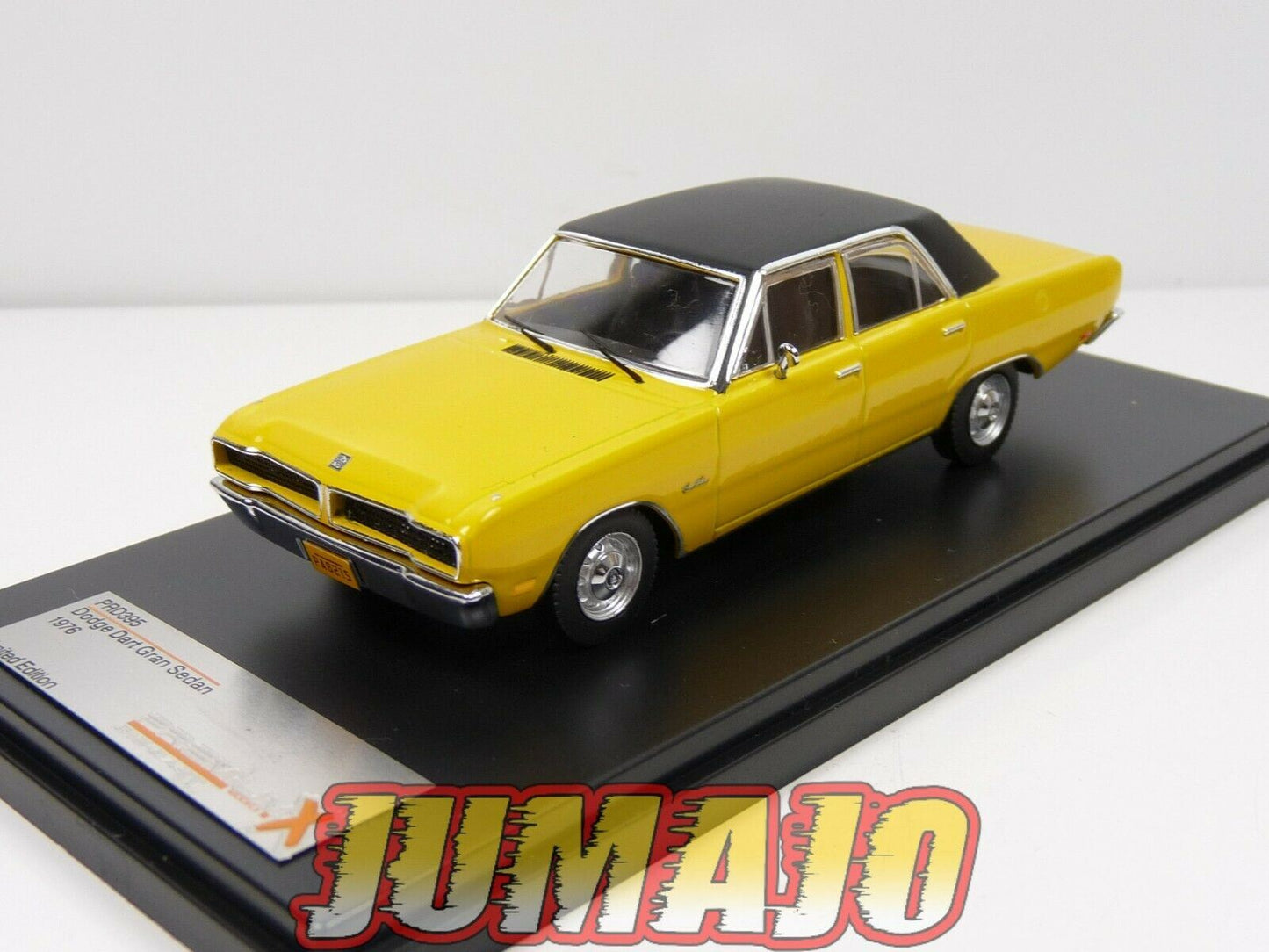 PRX26Z 1/43 IXO PREMIUM X résine PRD395 : DODGE Dart gran Sedan 1976 jaune