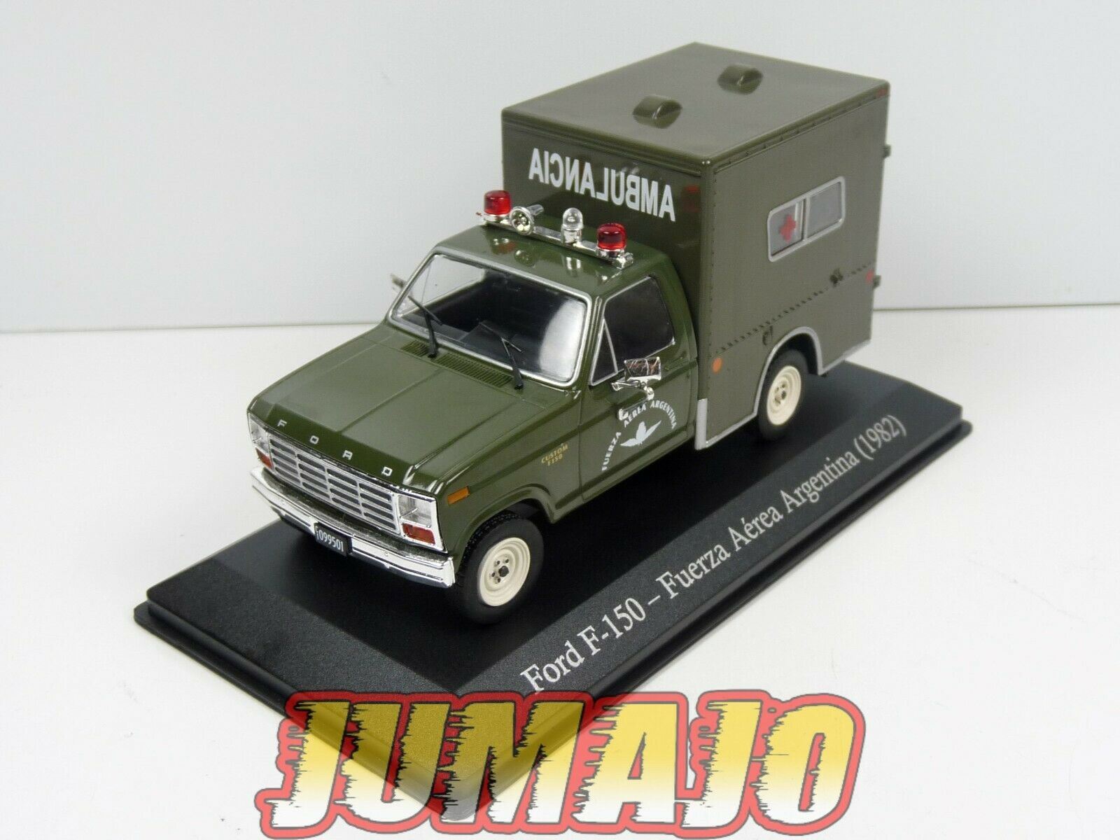SER13 1/43 SALVAT Vehiculos Servicios FORD F 150 1982 Croix