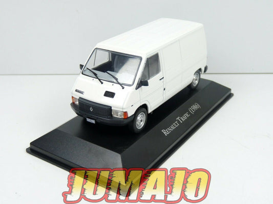 AQV19 Voiture 1/43 SALVAT Inolvidables 80/90 : RENAULT Trafic 1986 tôlé blanc L1H1
