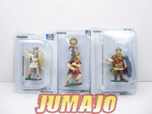 ROM2 LOT 3 SOLDAT ROMAINS Italeri 54 mm : PRETORIEN, LOUP, DRAPEAU