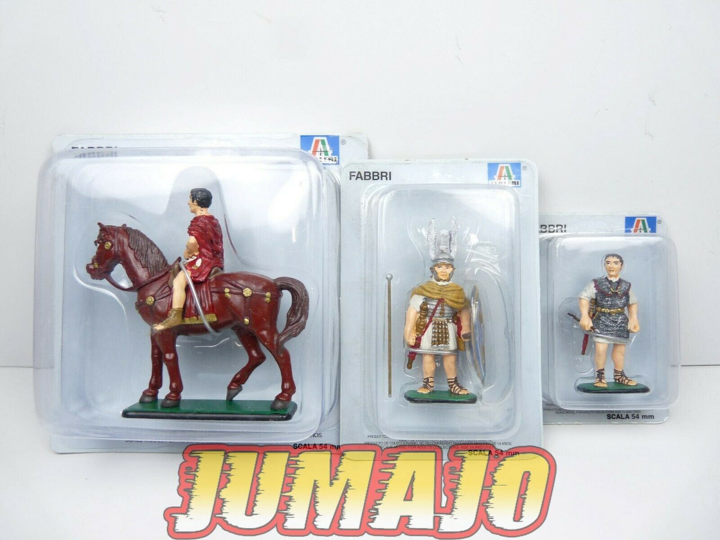 ROM6 LOT 3 SOLDAT ROMAINS Italeri 54 mm : CAVALIER,FLECHE,PRETORIEN