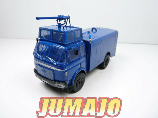 BER11 CAMIONS 1/43 Hachette IXO BERLIET GBK80 Fourgon-Pompe Gendarmerie