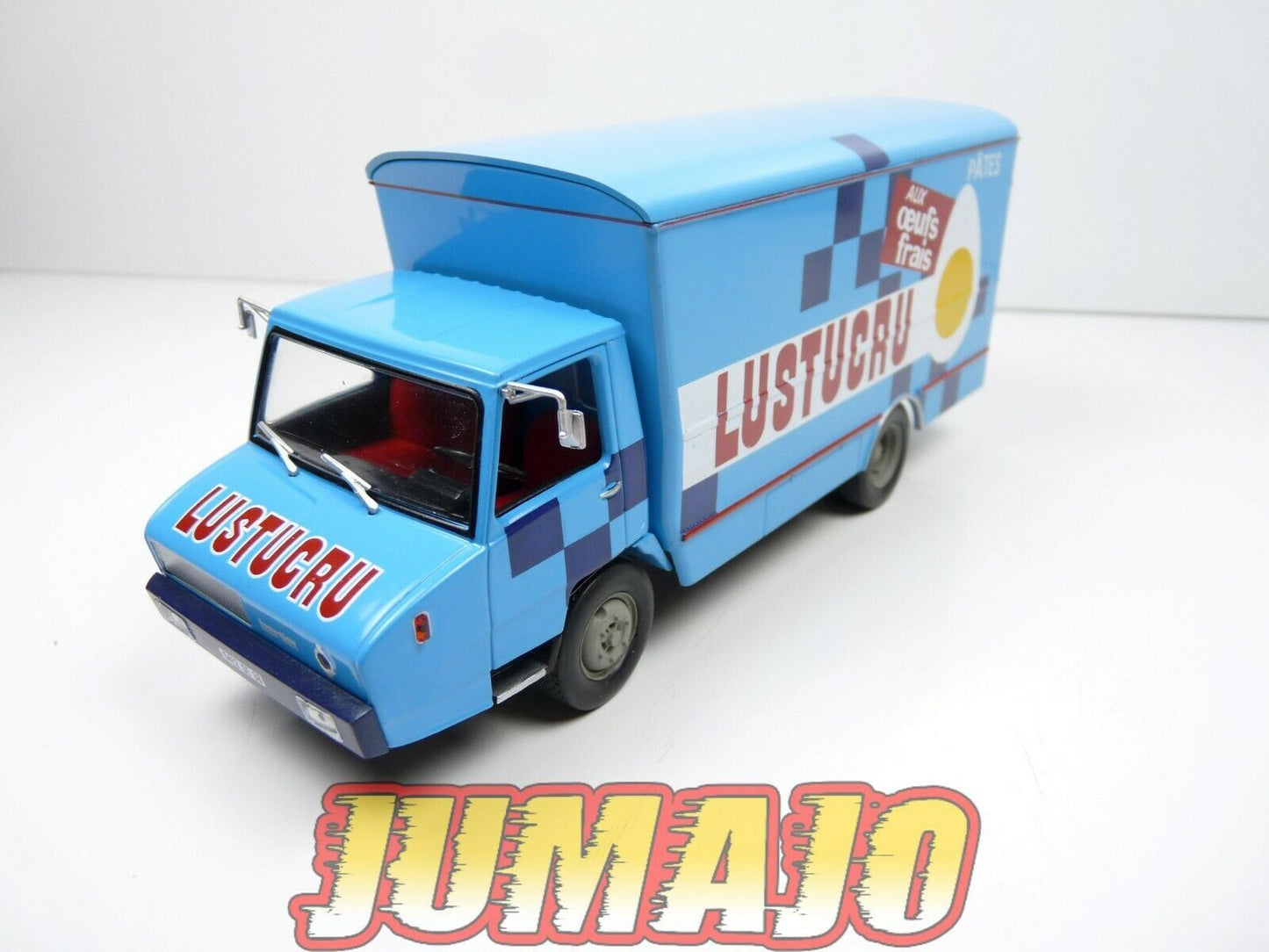 BER27 CAMIONS 1/43 Hachette IXO BERLIET Stradair 20 Fourgon LUSTUCRU 196