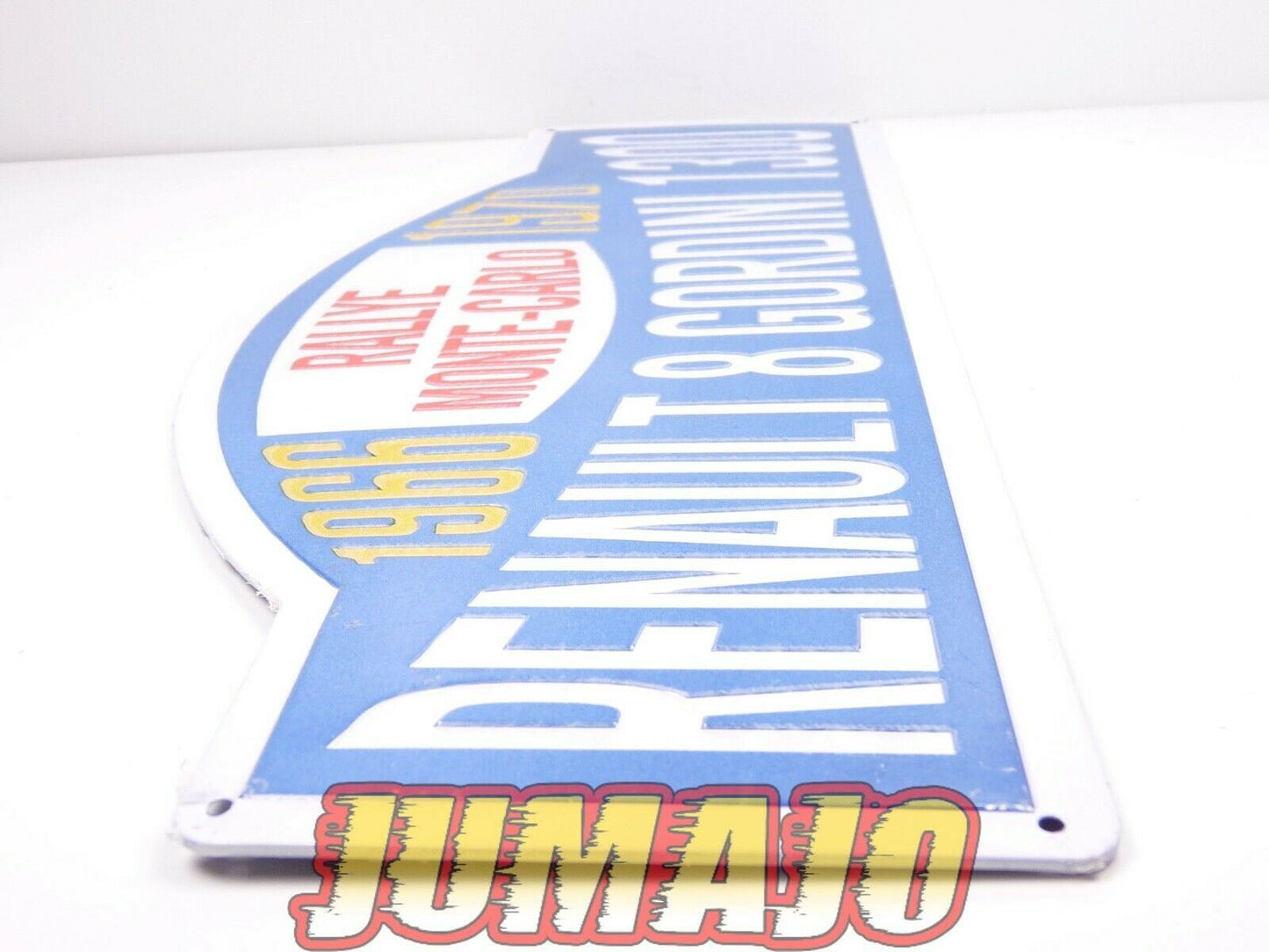 PB109 plaques Tôlée RENAULT 8 GORDINI Monte carlo 1966/1970