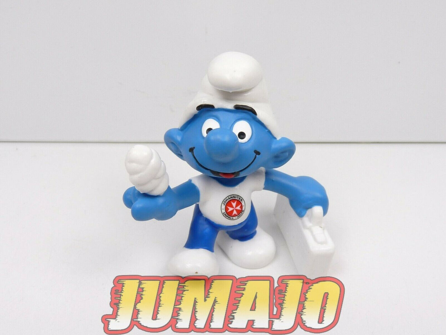 FIG72c figurines PVC Schleich Schtroumpf schlumpfe smurf Die Johanniter valise