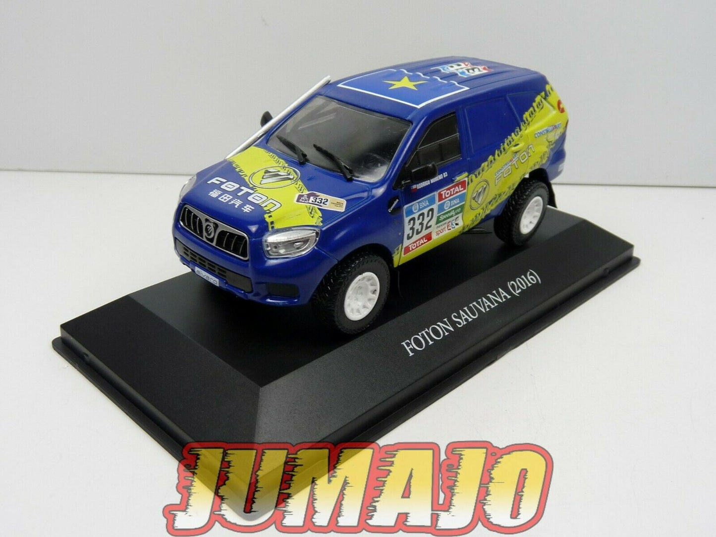 RLY8 Voiture 1/43 SALVAT Paris/Dakar : Foton Sauvana Rodrigo Moreno 2016