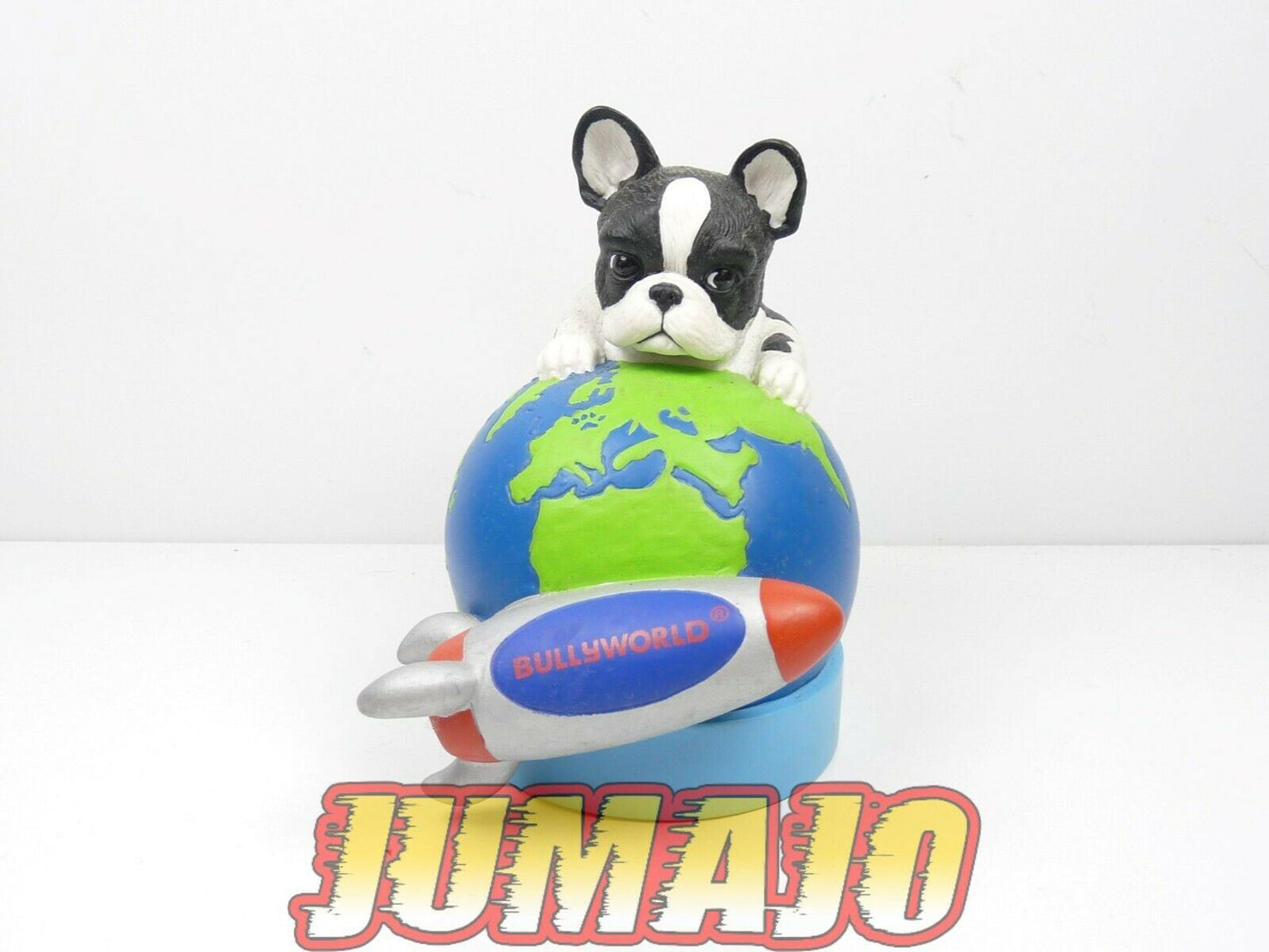 Tirelire Bullyland Bulldog Français Globe Terrestre BullyWorld