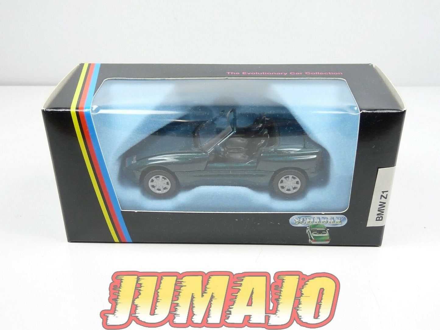 GER20 voiture 1/43 SCHABAK made in Germany : BMW Z1 verte démontable