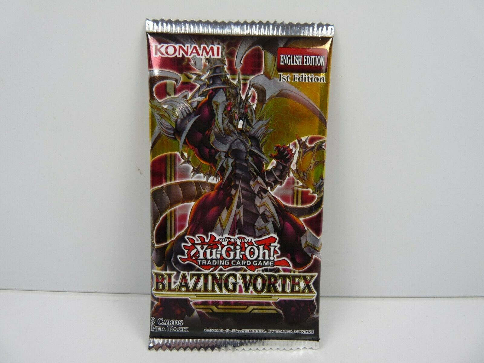 YU-GI-OH lot booster pack scell Blazing Vortex 1st edition English 9 Jumajo YU-GI-OH lot booster pack scell Blazing Vortex 1st edition English 9 Jumajo