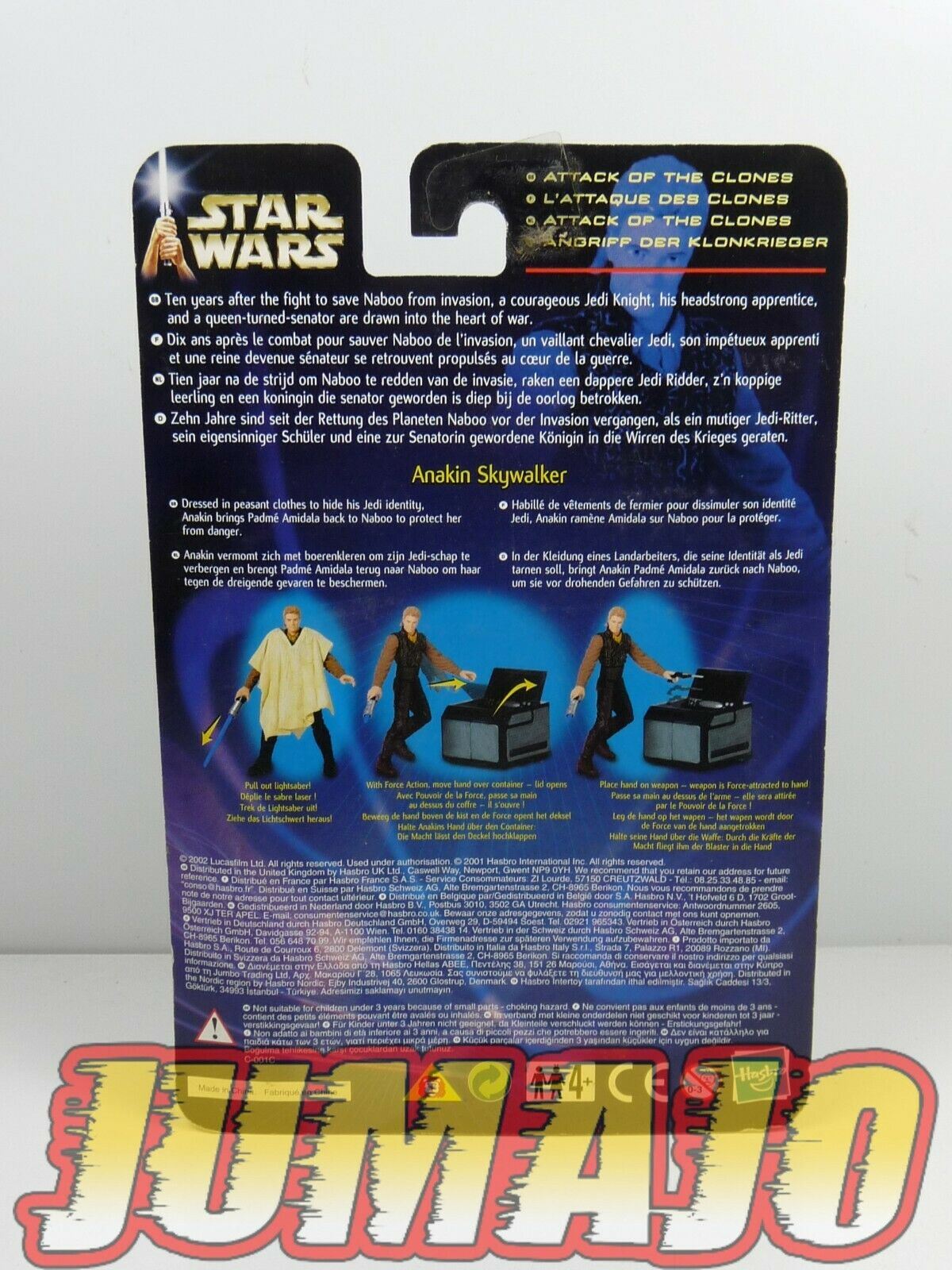 BLI25 figurine STAR WARS AOTC Attack of the clones ANAKIN SKYWALKER peasant