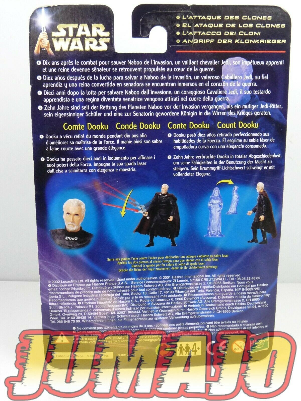 BLI26 figurine STAR WARS AOTC Attack of the clones COMTE DOOKU