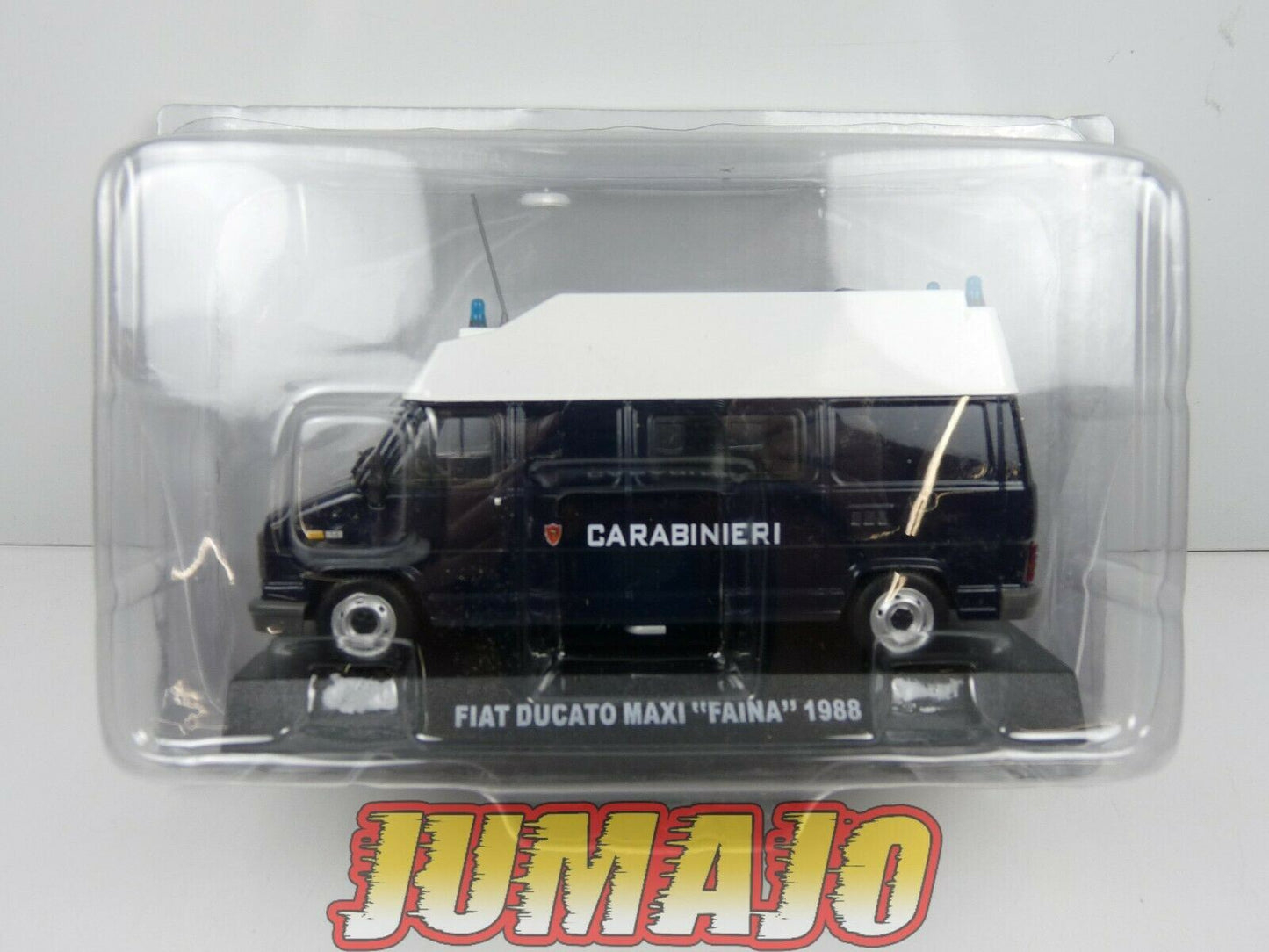 CR18 voiture 1/43 DeAGOSTINI CARABINIERI : FIAT DUCATO MAXI Faina 1988