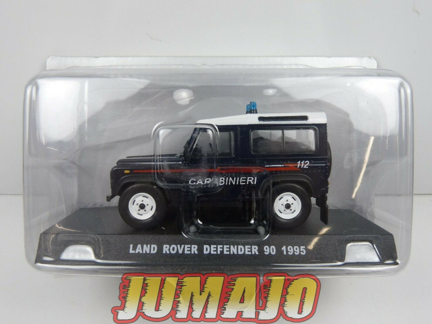 CR16 voiture 1/43 CARABINIERI : LAND ROVER DEFENDER 90 1995