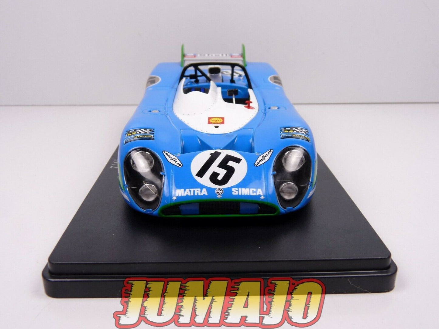 TES1 Voiture 1/24 Hachette Test 24 heures MANS MATRA SIMCA MS670 1972 winner #15
