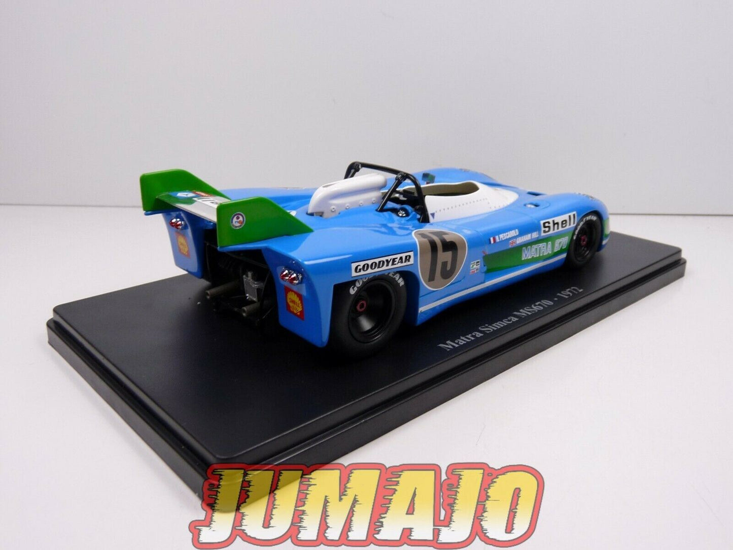 TES1 Voiture 1/24 Hachette Test 24 heures MANS MATRA SIMCA MS670 1972 winner #15