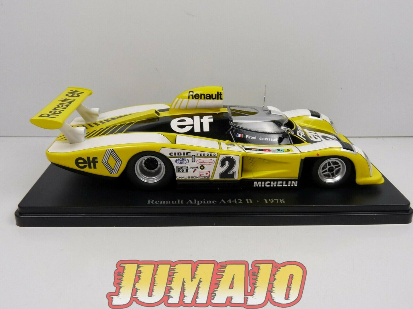 TES2 Voiture 1/24 Hachette Test 24 heures MANS RENAULT Alpine A442 B 1978 winner