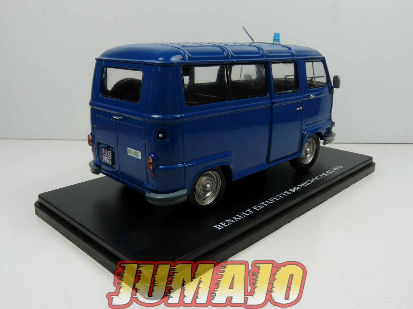TES6 Voiture 1/24 Hachette Test GENDARMERIE RENAULT ESTAFETTE 800 Microcar BT 73