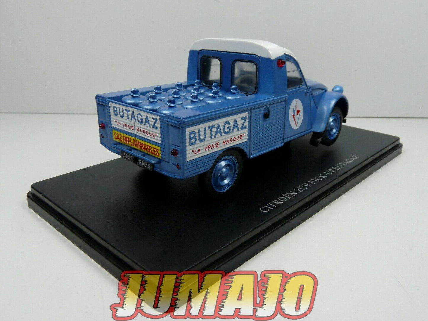 TES11 Voiture 1/24 Hachette Test CITROËN 2CV : 2CV Pick-up BUTAGAZ 1964