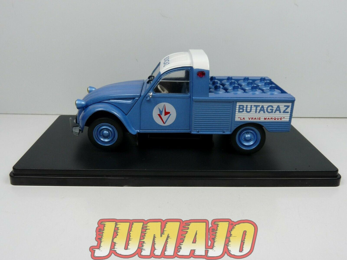 TES11 Voiture 1/24 Hachette Test CITROËN 2CV : 2CV Pick-up BUTAGAZ 1964